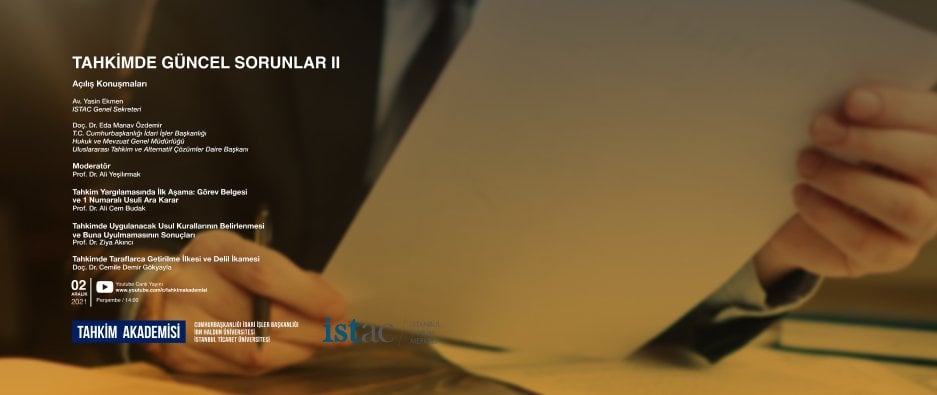Tahkimde Güncel Sorunlar II