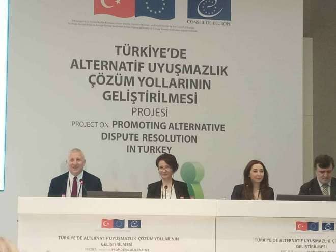 Prof. Dr. Ali Yeşilırmak Türkiye’de Alternatif Uyuşmazlık Çözüm Yollarının Geliştirilmesi Projesi Çalıştayına Katıldı