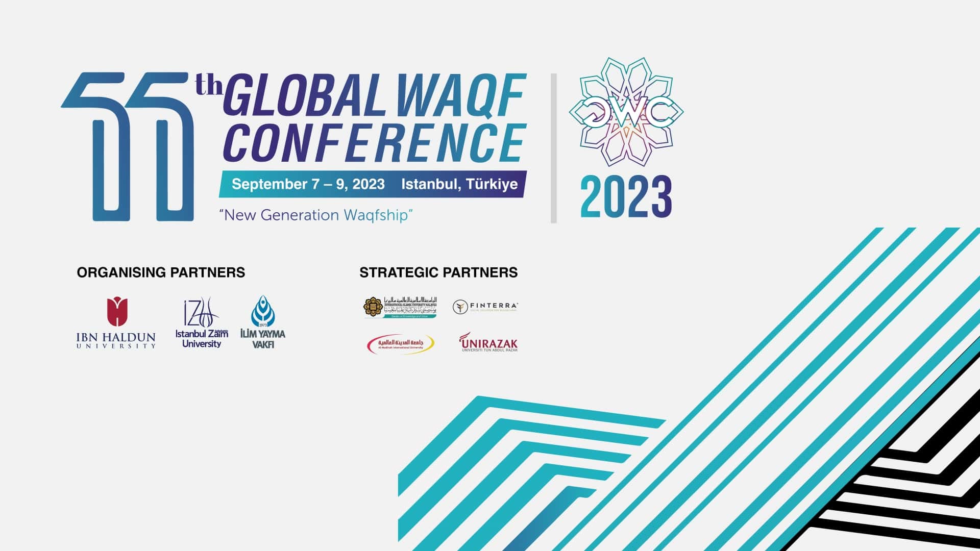 11th Global Waqf Conference: “New Generation Waqfship” Call For Papers