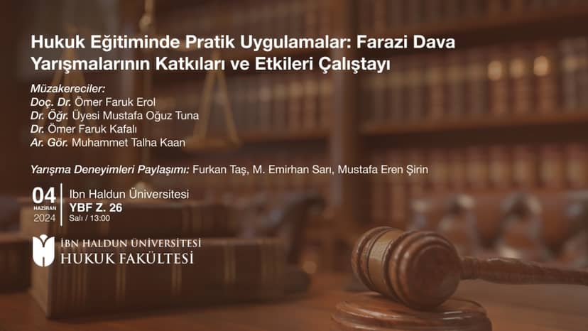 Practical Applications in Legal Education: Contributions and Impacts of Moot Court Competitions Workshop