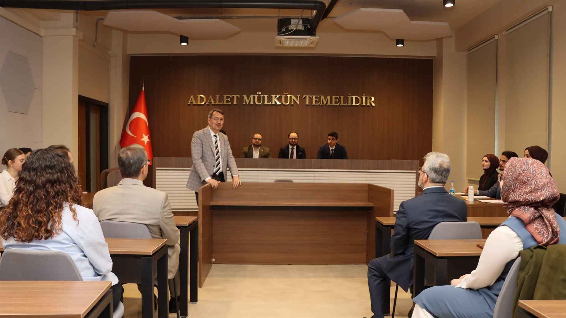 Significant Contribution to Our Practical Legal Training: Moot Courtroom Opened at Our School of Law